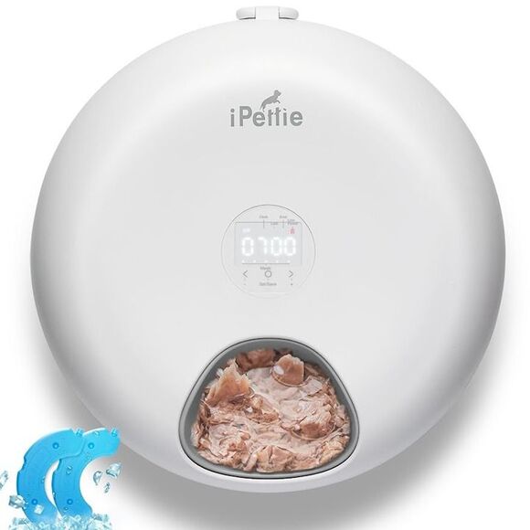 Other - iPettie Donut Frost 6-Meal Automatic Pet Feeder with Dual Ice Packs Cordless